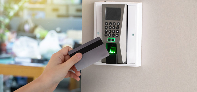 key card entry system Kendall West